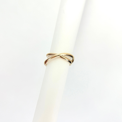 Cross Circle Ring