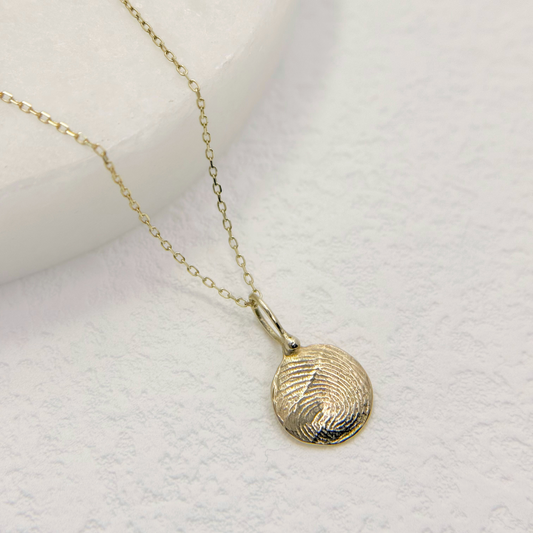 Finger Print Pendent