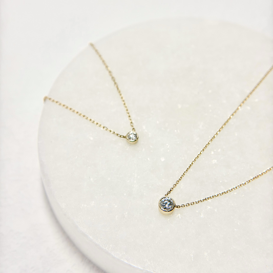 Shine Point Diamond Necklace